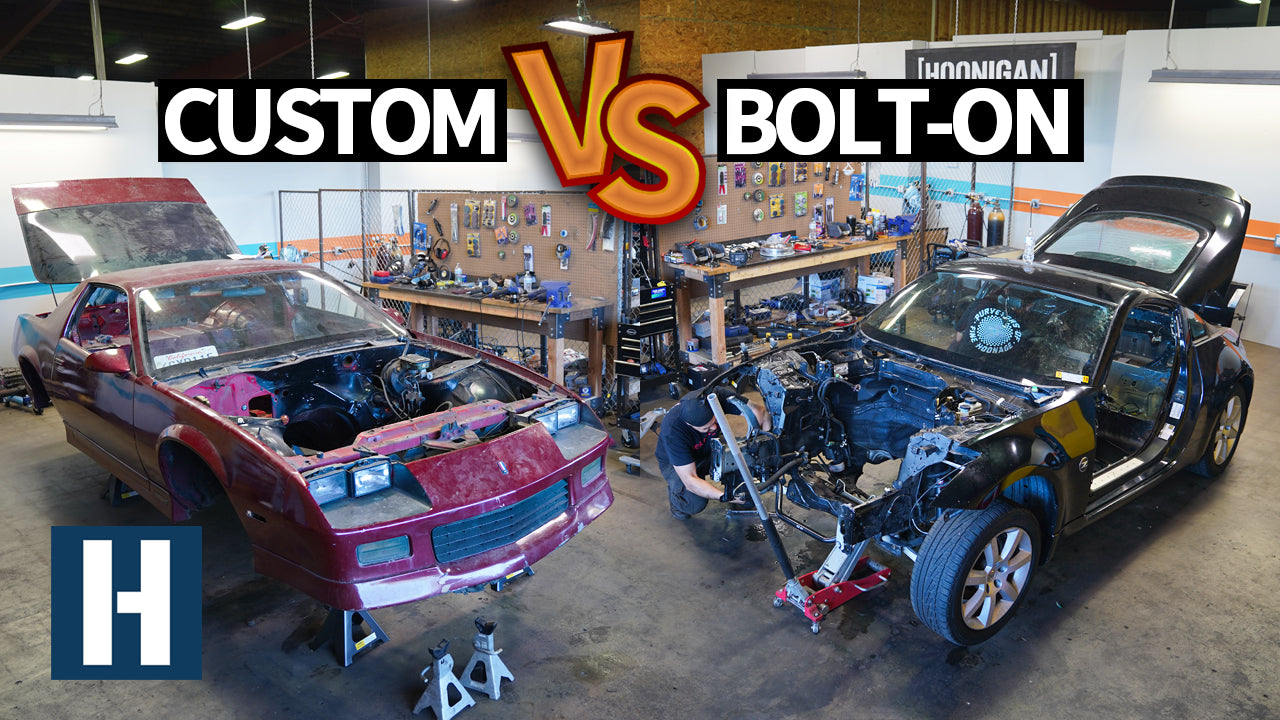 Build & Battle 3: Setting up Suspension for Gymkhana GRID! Camaro vs 350z Faceoff EP.2
