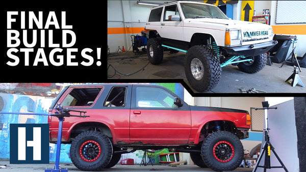 Build & Battle: Final Stages To Get the Explorer and XJ Competition Ready