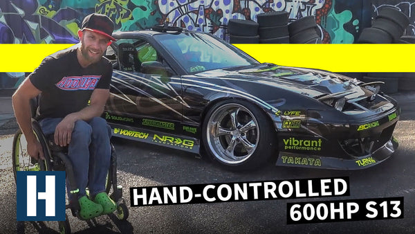 Drifting 600hp With Hand Controls: Chairslayer's Supercharged 180sx!