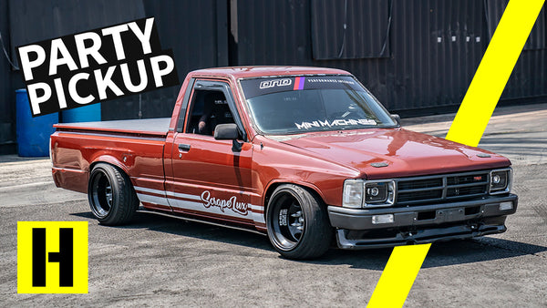 Rev Limiter Savagery: BEAMS-Powered Toyota Hilux Party Truck