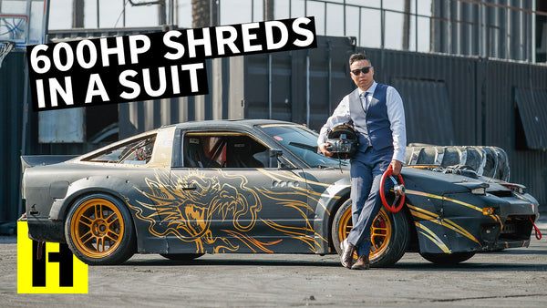 Garage Built 600hp 240sx, Man in a Suit Sets the New Standard. Insanity line.