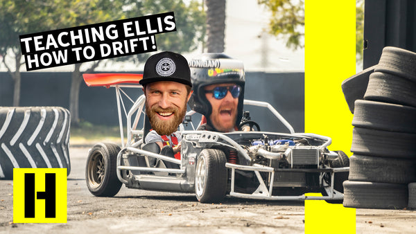 Jason Ellis Learns How to Shred in a Few Hours!! Drift School With Danger Dan