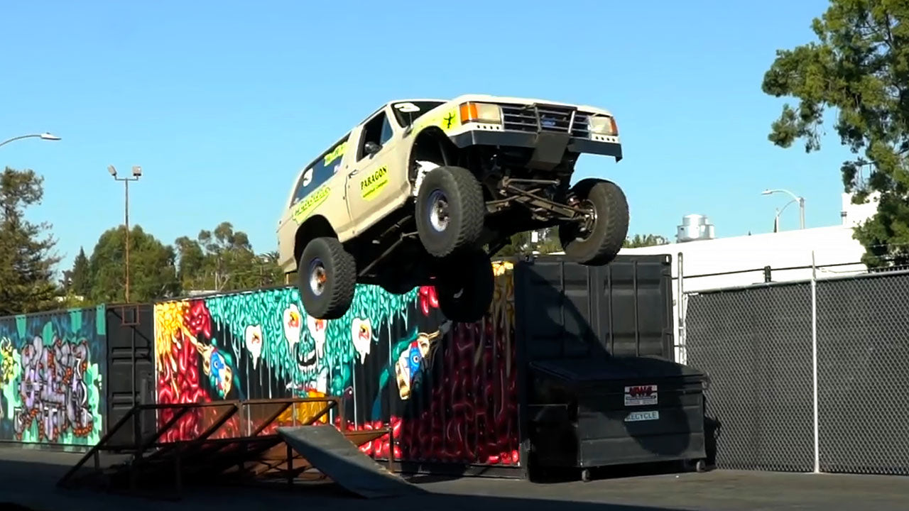 Huge Air Bronco Jump!