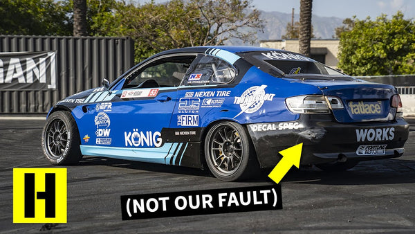 600HP 2JZ Powered BMW M3 Gets Danger Close to the Trailer. The Bar has Been Raised