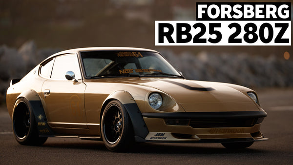 From a $4000, Gutted, and RB Powered 280z, to “Forever Car”: Chris Forsberg’s Gold Leader Z