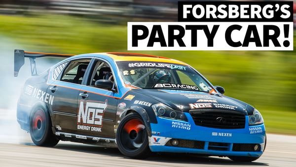 Four Bucket Seats and a 500hp V8: Chris Forsberg’s Infiniti M35 Party Car