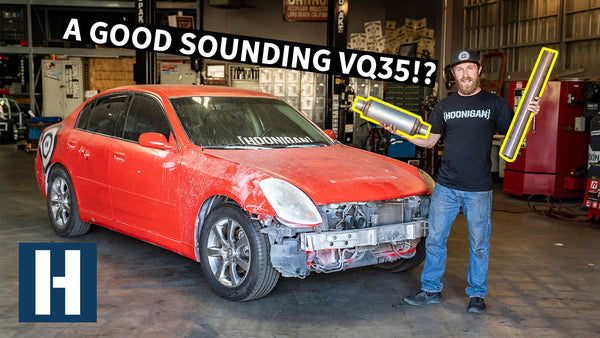 Can We Make a Nissan VQ Engine Sound Good?? Rescuing our $1500 G35 Drift Boat