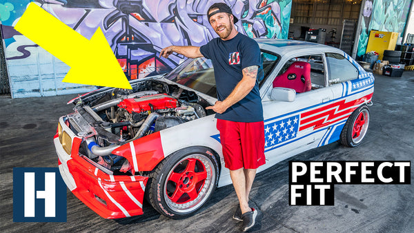 Nissan SR20 Fits Perfectly in Sh*tcar! Our Cheap BMW Gets a Serious Upgrade