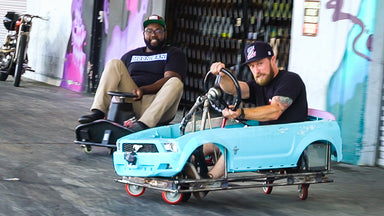 We Thrash (And CRASH) The Hacked Up Crazy Cart XXL. Plus Tandems!