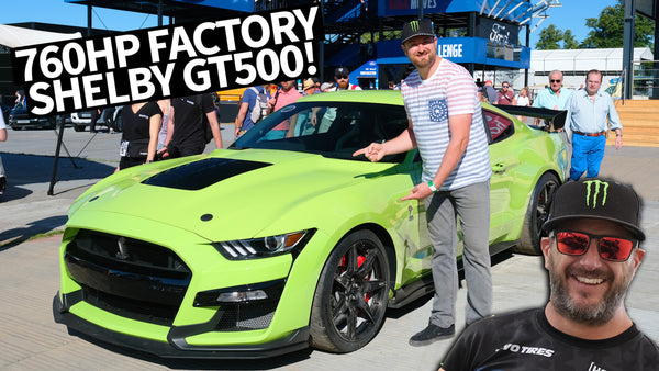 760hp Shelby GT500, Most Powerful Factory Ford EVER at Goodwood With Vaughn Gittin Jr.