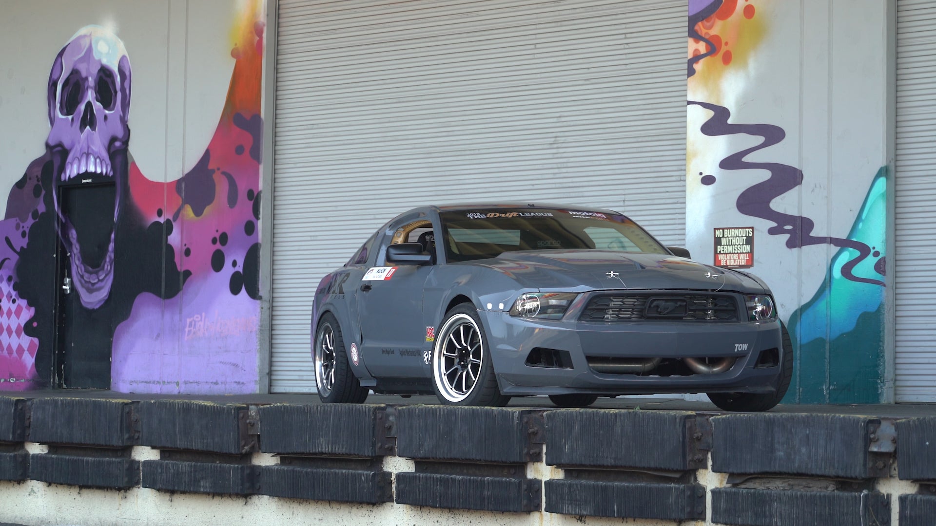 Chevy Powered Ford Mustang Wrecks the Yard