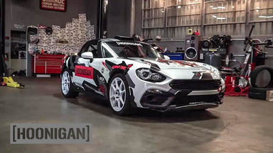 Inside the Fiat Abarth 124 Rally Car...and a Boat