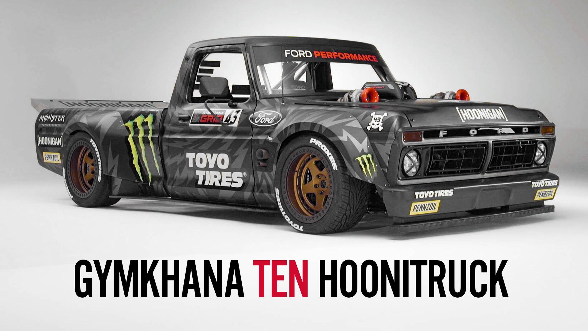 Ken Block’s Gymkhana TEN F-150 Hoonitruck, presented by Toyo Tires