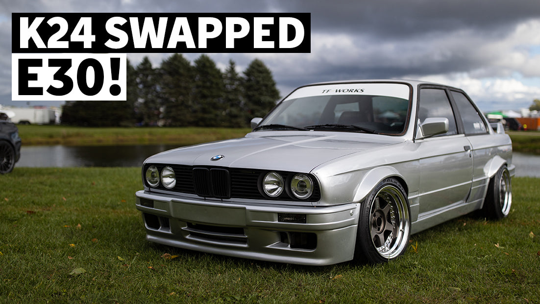 Touge Factory’s K24 Swapped BMW E30 is the Perfect JDM/Euro Combo