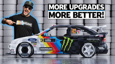 Ken Block’s Wild Ford Escort Cossie V2 Gets Upgraded + RAW Footage From Testing!