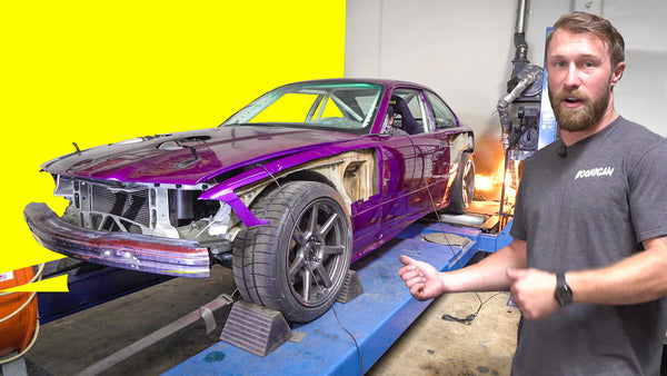 Scrapyard M3 LIVES! How Much Power Does the V8 Make??