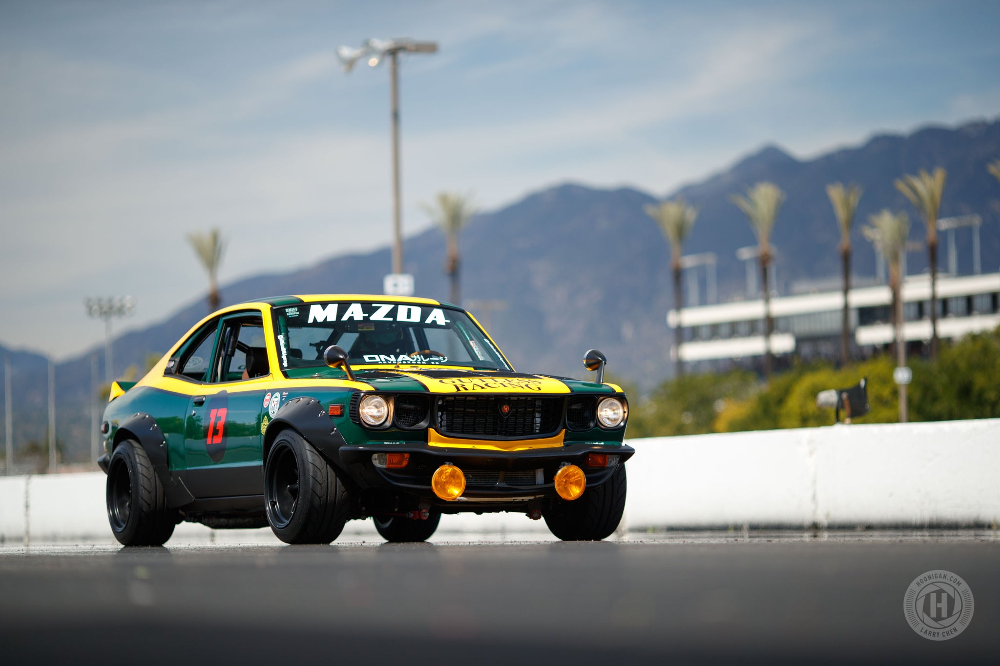 Vintage Livery Inspired Mazda Racing Numbers