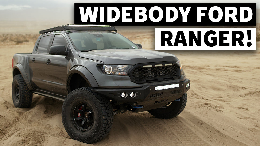 JDM-Inspired Widebody Ford Ranger on 35s is the Perfect Desert-Shreddable Daily Driver