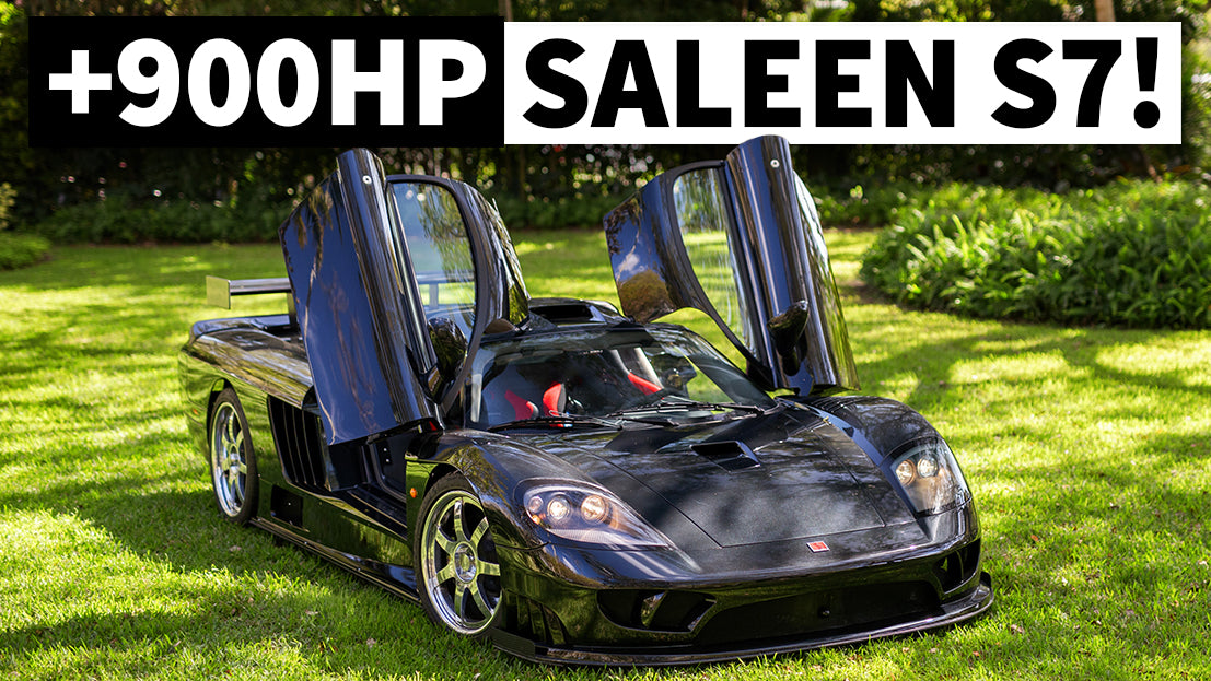 The Saleen S7 Puts 900hp in a 2900lb Package. Racecar for the Streets!