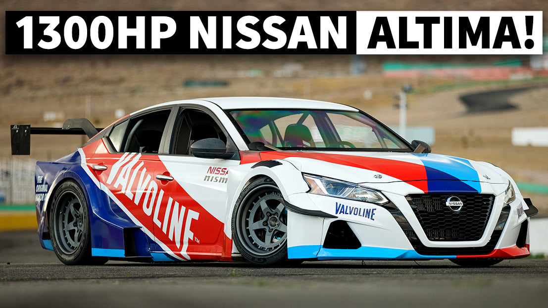 Chris Forsberg Built The World’s Most Insane 1,300hp Nissan Altima. Just to Party!