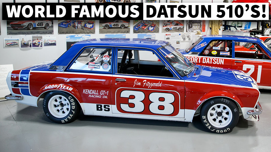 The Most Famous Datsun 510s in the World? The Brock Racing Enterprises Road Racing Legends