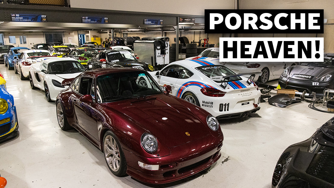 Best Car Collection Location Ever? Nolasport’s Trackside Speed Shop/Porsche Collection