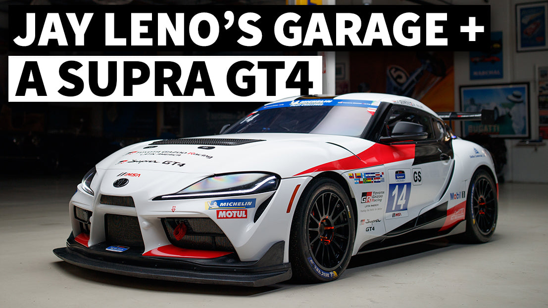 A Night in Leno’s Garage With a GT4 Toyota Supra – Car Shooting Tips From Larry Chen!