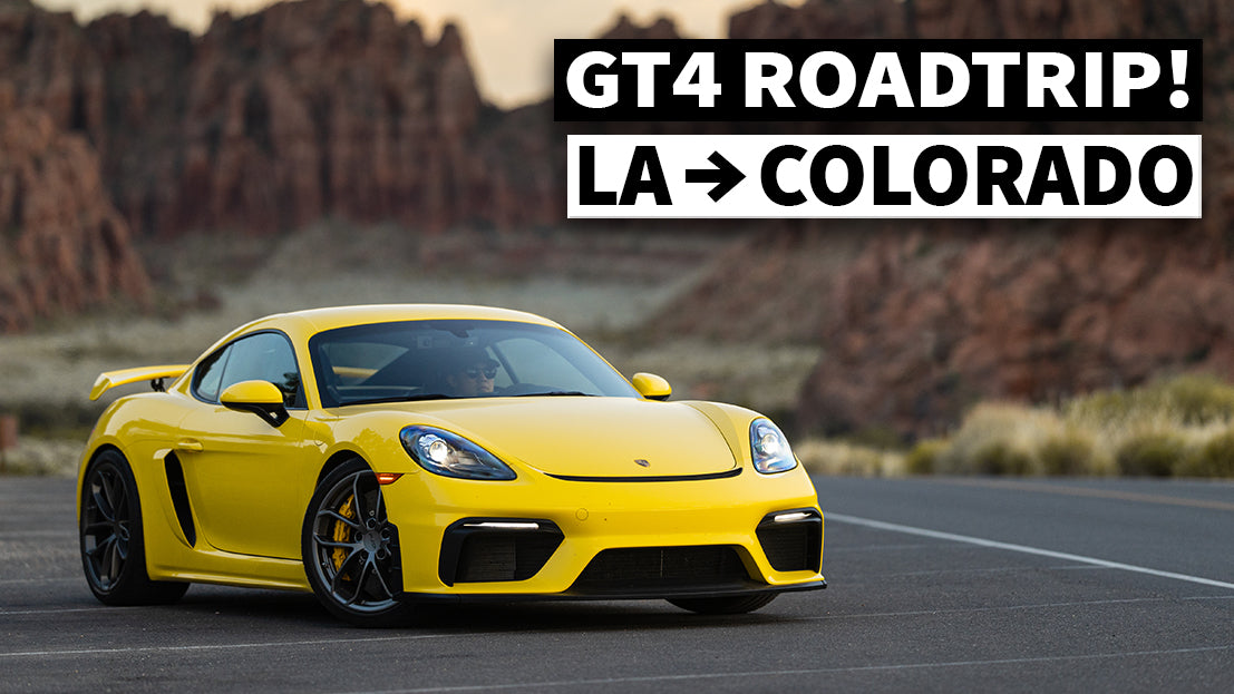 Is the Porsche Cayman GT4 Road-Trippable? 000 Magazine Photoshoot mega trip to Pikes Peak