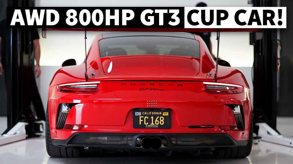 Turbo’d, Body Swapped, 800hp Porsche GT3 Cup Car for the Streets is Insanely Quick