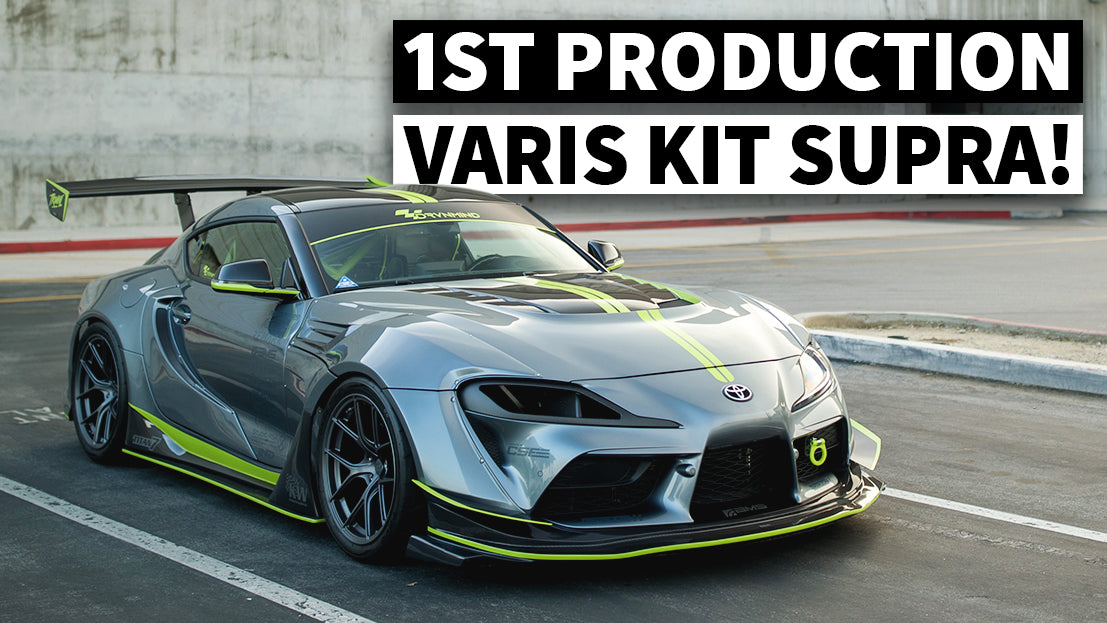 This Varis Widebody A90 Supra Makes Insane Turbo Noises. Daniel Song’s Supreme90