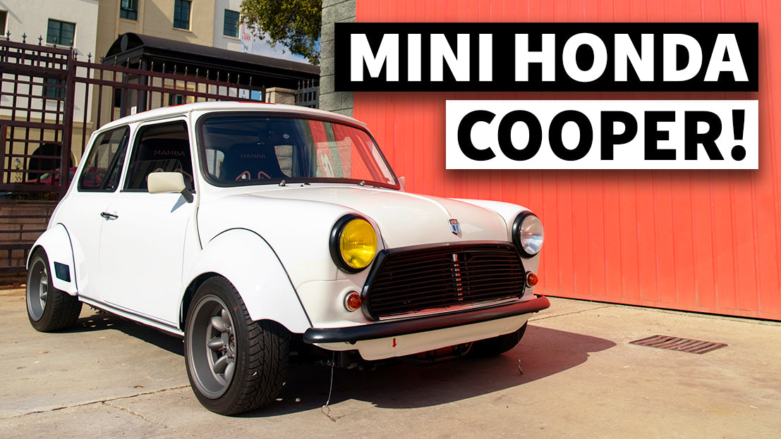 Honda K20 Swapped Mini Cooper - Vintage British Style With Modern Honda Power