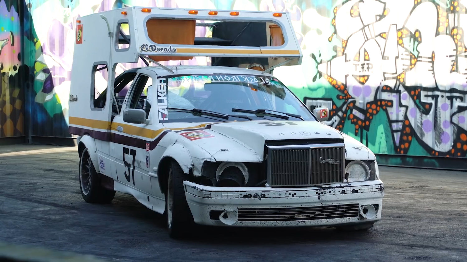 V8 BMW E36 Camper Lemons Race Car