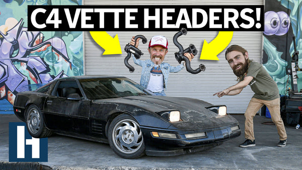 Our Editor's Abandoned C4 Corvette Gets Headers - Does it Sound Better?
