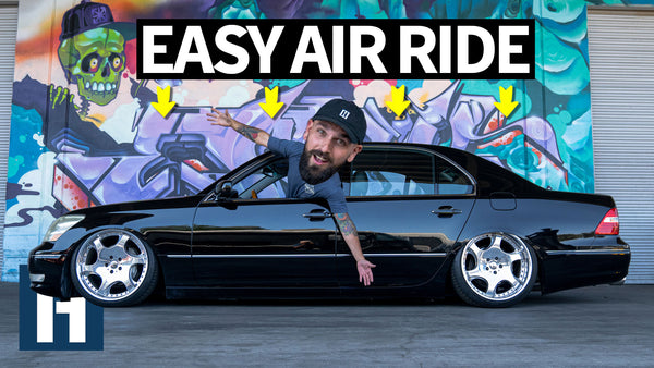 Stock to Slammed: Ultimate Hotboi Daily Driver Lexus LS430 Get Slammed on Air Ride