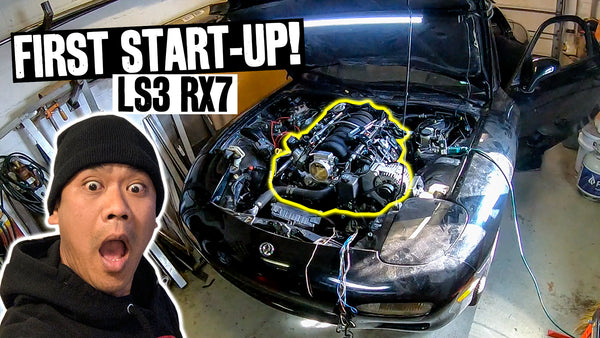 First Fire-up! Suppy’s V8 Swapped FD RX-7 Comes to Life