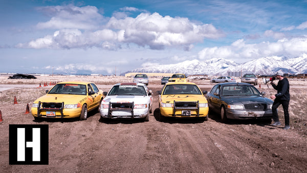 Taxi Cab Rallycross: Door-to-Door Smashing Crown Vics For The 2019 Taxiderby