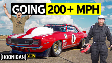 2000hp, a Camaro and an Empty Airfield: Standing Mile Racing Big Red Camaro