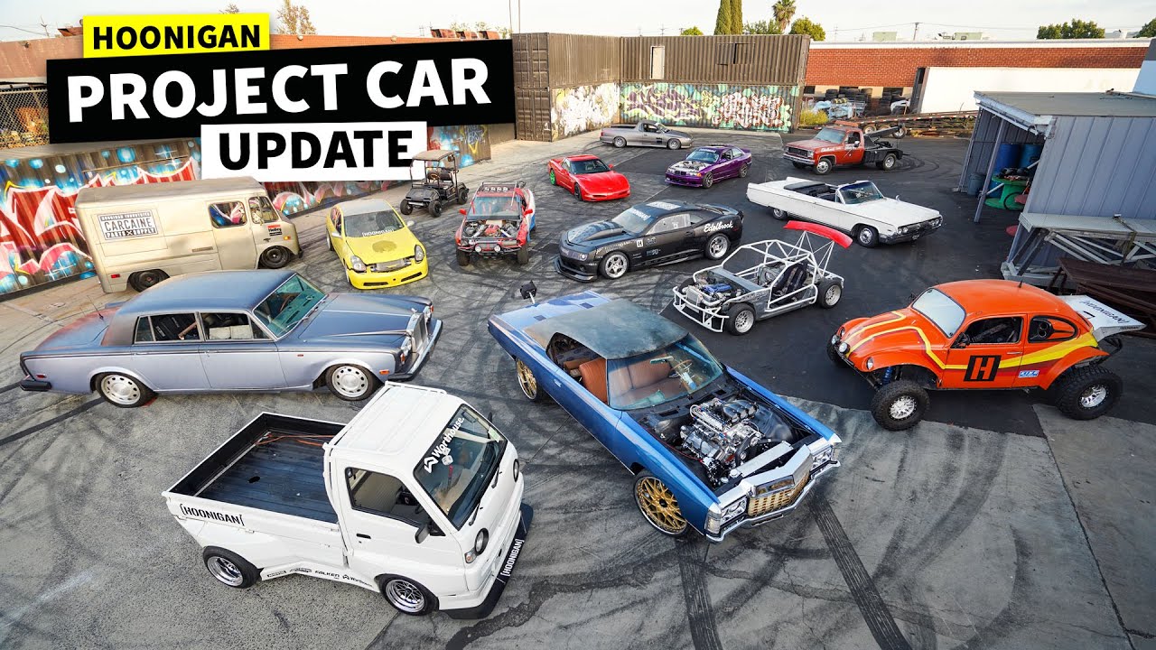 ALL of Our Company Project Cars in One Place – And What We're Going to