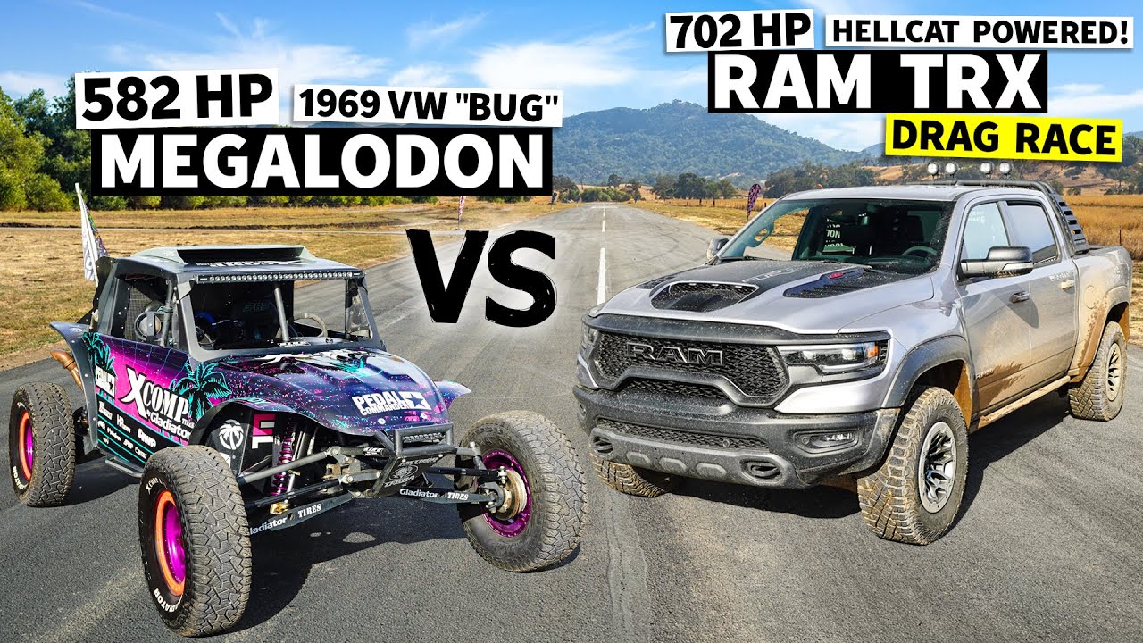 Racing the New $100k Ram TRX Against Blake Wilkey’s 650hp Race Buggy // This vs. That