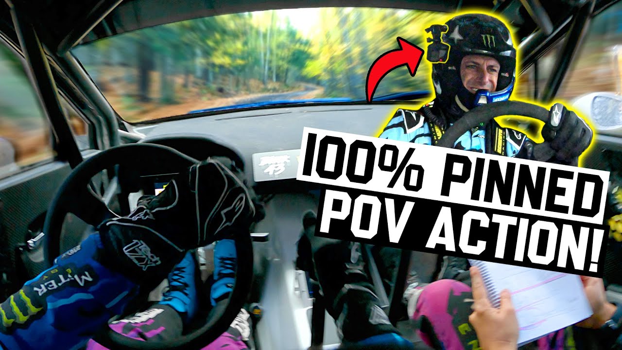 Ken Block:  Absolutely Mental Onboard Footage From Overall Win at LSPR