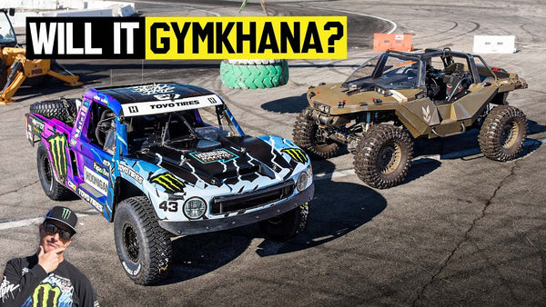 Can Ken Block Gymkhana in a 6500lb Trophy Truck? The Answer is YES.