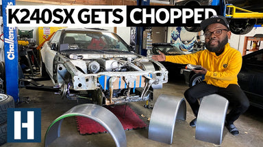 UnPros Garage: Honda K24 Powered 240SX Goes Under the Knife for a Cage + Tubbed Fenders
