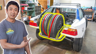 Baja-Spec Tire Mounts: Suppy Takes us to Fabrication School on Our E36 Safari Project Car