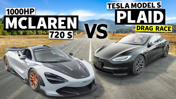 1000hp McLaren 720S vs Tesla Model S Plaid // This vs That
