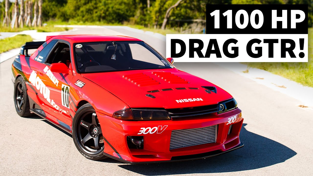 Father/Son Project 1,100hp Nissan Skyline GTR drag car