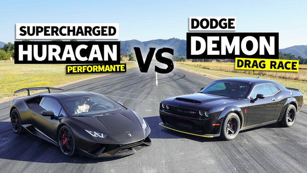 Supercharged Huracan vs Dodge Demon // This vs That