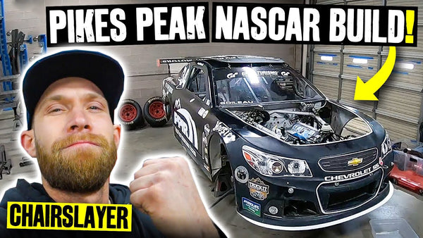 Prepping a Turbo NASCAR to Go Up Pikes Peak… With Hand Controls!?