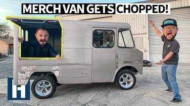 '69 Chevy P10 Merch Van Goes to Chop City: Cutting the Vending Window + Rust Removal