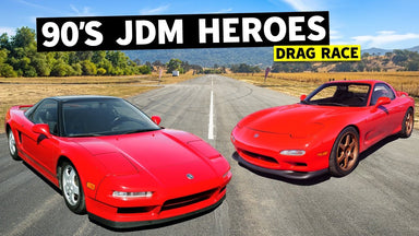 Acura NSX Races an FD RX-7: JDM Hero Showdown! // This vs. That