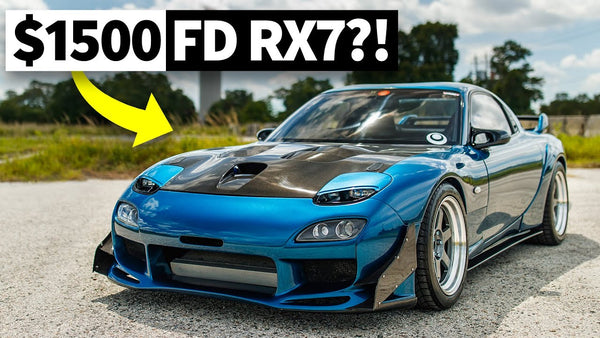 Widebody JDM Spec Mazda RX-7… Bought For $1,500!?